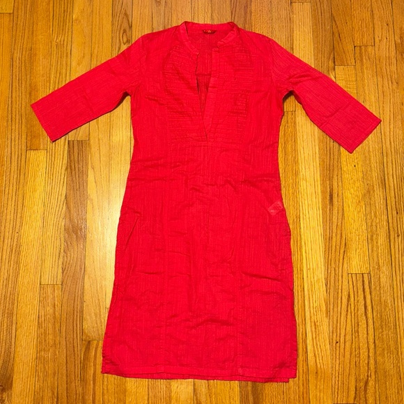 W FOR WOMEN PINK KURTA TUNIC PAKISTANI SIZE 6 CORAL - Picture 5 of 13